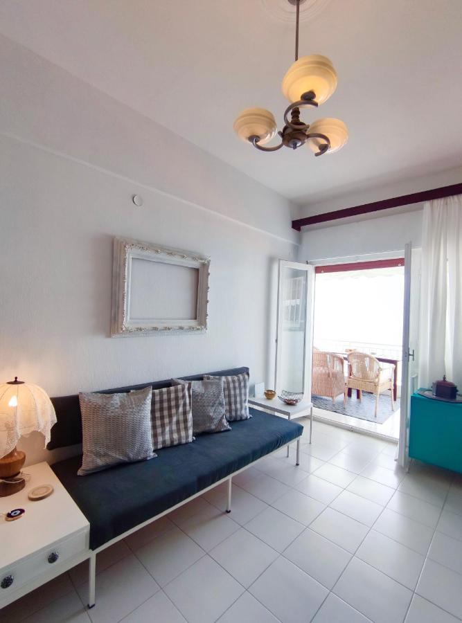 Cozy Seaview Apartment Siviri Exterior foto