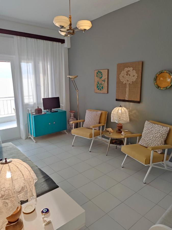 Cozy Seaview Apartment Siviri Exterior foto