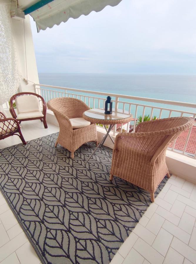 Cozy Seaview Apartment Siviri Exterior foto